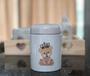 Imagem de Kit higiene bebê Princesa Ursinha Realeza 5 peças - Bandeja, potes, porta álcool e molhadeira - Peças Porcelana Bandeja