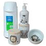 Imagem de Kit higiene bebê safari 5 Pçs-Garrafa 500ml Pressão TP Pinus
