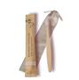 Imagem de Kit Higiene Bucal sustentável com escova de dente de bambu e porta escova em algodão crú