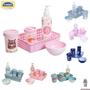 Imagem de Kit Higiene Infantil Bebê 5 peças Enxoval Recém Nascido Cestinho