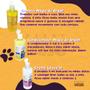 Imagem de Kit Higiene Vegan para Pets  Shampoo, Condicionador, Sabão, Gel e Escova