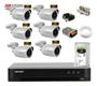 Imagem de Kit Hikvision 6 Cam Full Hd 1080p Hilook Dvr 8 7208 Hd 1 Tb