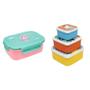 Imagem de Kit Hora do Lanche Bento Box Unicórnio e Kit Potinho Animal Fun - Buba