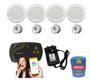 Imagem de Kit Iluminação Piscina 50mm 40m² 4 Led 5w, Smart Lux, Fonte