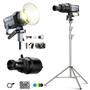 Imagem de Kit Iluminador Led Colbor Cl220 Bicolor 220w + Lente De Projeção Cpl80 Com 12 Efeitos
