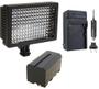 Imagem de Kit Iluminador Profissional LED VL003-150 + Bateria NP-750 + Carregador
