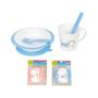 Imagem de Kit Infantil Com 04pçs Prato Caneca E Talheres - IAL003
