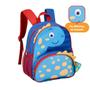 Imagem de Kit Infantil Dinossauros Mochila Com Dois Estojos Escolares