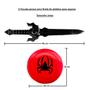 Imagem de Kit Infantil do Homem Aranha Armadura Espada Escudo e Luvas Gigantes