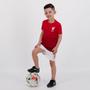 Imagem de Kit Infantil Liverpool Vermelho e Branco