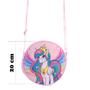 Imagem de Kit Infantil Menina Unicórnio Tenis de Luzinha Led Luz Longa Duração Com Bolsa Para Criança