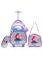 Imagem de Kit infantil mochila + lancheira + estojo - polo one kids