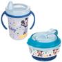 Imagem de Kit infantil pote papinha com amassador e caneca com bico Mickey Plasutil