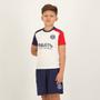 Imagem de Kit Infantil PSG Team Branco e Marinho