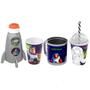 Imagem de Kit Infantil Toy Story Buzz Lightyear com Copos Caneca e Garrafa Foguete