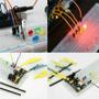 Imagem de Kit Inicial Arduino Com Placa De Prototipagem, Cabos, Resistores E 830 Componentes Para Eletrônica