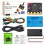 Imagem de Kit inicial básico KEYESTUDIO para BBC Micro bit V2, programação gráfica, bússola embutida, botões, tela matricial de LED, suporte de bateria e cabo USB para Microbit