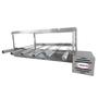 Imagem de Kit Inox 6 Espetos - Brasa Grill + 4 Grelhas Auxliares + 2 Espetos Picanha