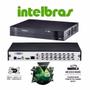 Imagem de Kit Intelbras 16 Cam + Dvr 16ch Multihd Intelbras G4 C/ 2tb