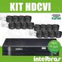 Imagem de Kit Intelbras 16 Câmeras + DVR 16 Canais Multi HD (Com HD)