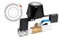 Imagem de Kit Inteligente Controlador de Válvula Registro + Sensor Detector de Fumaça Smart Wifi