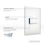 Imagem de Kit Interruptor Duplo com LED e Tomada 20A com Placa e Suporte 4x2 Legrand