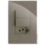 Imagem de Kit Interruptor Duplo Simples + Tomada 10A 4X2 Brg11294-1Fe