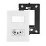Imagem de Kit Interruptor Intermediário com Tomada 10A Placa 4x2 Arteor Legrand