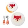 Imagem de Kit Introdução Alimentar Skip Hop Zoo Raposa Com Talher