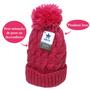 Imagem de Kit Inverno Feminino Viagem Europa Com Touca Pompom E Luva Touch Screen