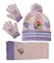 Imagem de Kit Inverno Kids  Touca - Luvas E Cachecol Personagem Princesas