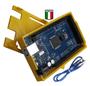 Imagem de Kit Italy Com Placa Para Arduino Mega 2560 R3 Atmega2560-16u + Case 3D + Cabo Usb