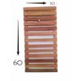 Imagem de Kit Jardim Vertical 60 X 30 Com 2 Cachepots 16X18 / 12 X12