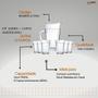 Imagem de Kit Jarra Americano 750 Ml + 6 Copos Americano 450 Ml Nadir