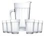 Imagem de Kit Jarra Americano 750 Ml + 6 Copos Americano 450 Ml Nadir