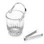 Imagem de Kit Jarra De Vidro 1,6L Com Tampa + Balde de Gelo Vidro Com Pegador