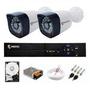 Imagem de Kit JL Protec 2 Câmeras Bullet 1080p 1020A + DVR 7004A 5x1