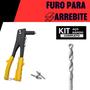 Imagem de Kit Jogo Brocas Com Estojo Aço Rápido Usinagem Arrebite Altamente Resistente