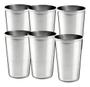 Imagem de Kit Jogo Conjunto 10 Copos Inox 250 ml Inquebrável