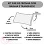 Imagem de Kit Jogo de Cama Queen para Revenda com 30CM Altura para Cama Box Microfibra 03 Peças
