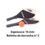 Imagem de Kit Jogo de Frescobol Mormaii Bel Praia Raquetes Bolinha Sports Borracha Bolsa Beach Tênis  - 481800