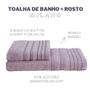 Imagem de Kit Jogo de toalhas Felpudas 01 banho e 01 rosto milano 100% Algodão Cores Vibrantes
