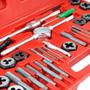 Imagem de Kit Jogo Macho E Tarracha Com 40 Peças Tungstênio Para Metal