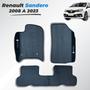 Imagem de Kit jogo tapete personalizado renault sandero 2008 a 2023 life zen stepway intense authentique expression gt line privilege techrun hitorque flex