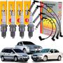 Imagem de Kit Jogo Velas Ignicao + Cabos (ngk) GM Astra Vectra Zafira 1.8 2.0 2.2 8v 1998 1999 2000 2001 2002 2003 2004 2005 a 2011