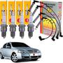Imagem de Kit Jogo Velas Ignicao + Cabos (ngk) GM Astra Vectra Zafira 1.8 2.0 2.2 8v 1998 1999 2000 2001 2002 2003 2004 2005 a 2011