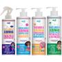 Imagem de Kit Jubinha Widi Care Shampoo + Condicionador + Geleia Modeladora + Spray Desembaraçante Infantil