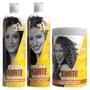 Imagem de Kit Karité Soul Power Shampoo Condicionador Creme De Pentear Pote Grande Nutrição Capilar Vegano