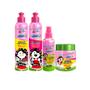 Imagem de Kit Kids Cabelos Cacheados 4 Produtos Infantil Bio Extratus (Shampoo/Condicionador/Máscara/Spray Desembaraçante))