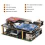 Imagem de Kit KVM Geekworm KVM-A3 para Raspberry Pi 4 - Com Acessórios